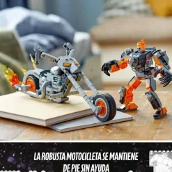 Meca Y Moto Del Motorista Fantasma^*