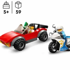 Moto De Policia Y Coche A La Fuga^* Discount