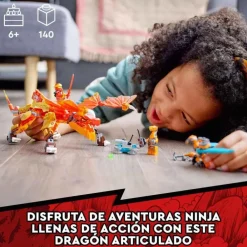 Ninjago 71762 Dragon Del Fuego Evo De Kai^*