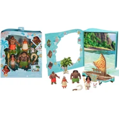 Princess Minis Libro De Cuentos Vaiana Pack De Figuras De La Pelicula Juguete 3 Anos (Mattel^* New