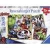 Puzzle 3 X 49 Piezas^Avengers Hot