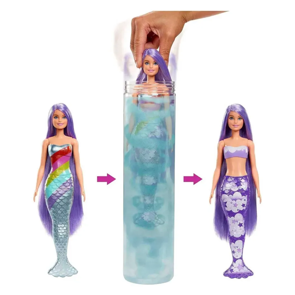 Color Reveal Sirena Arcoiris Diferentes Modelos^Barbie Discount