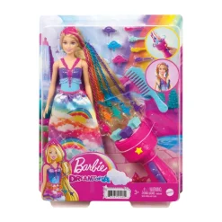 Dreamtopia Princesa Trenzas Con Accesorio^Barbie New