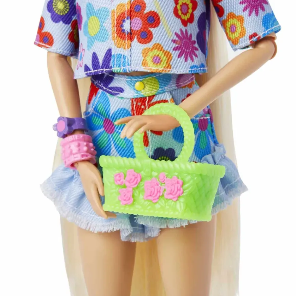 Extra Muneca Con Conjunto Flower Power^Barbie Discount