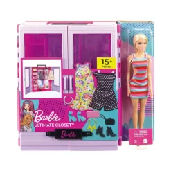 Fashionista Armario Portatil Con Muneca Y Complementos 3 Anos^Barbie Discount
