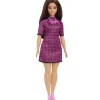 Fashionista Muneca Vestido Rosa A Cuadros^Barbie Discount