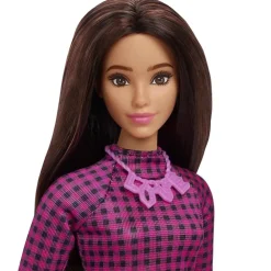 Fashionista Muneca Vestido Rosa A Cuadros^Barbie Discount