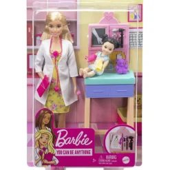 Muneca Pediatra Con Bebe Y Accesorios 3 Anos^Barbie Discount