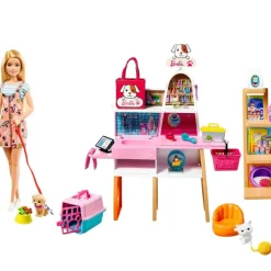 Tienda De Mascotas Muneca Y Accesorios Para Mascotas 3 Anos^Barbie Online
