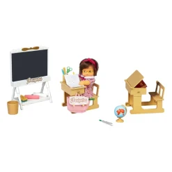 Set Escuela Con Figura De Bebe^Barriguitas Best