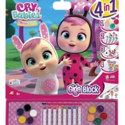 Libro De Colorear Giga Block 4 En 1^Bebes Llorones Clearance