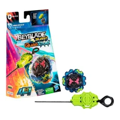 Burst Quadstrike - Kit Inicial Con Top Ambush Bazilisk B8^Beyblade Hot
