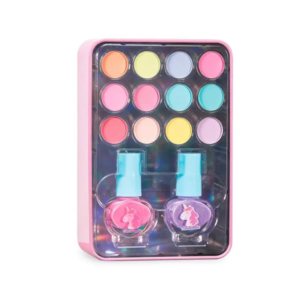 Caja Metalica De Maquillaje Infantil Little Unicorn^Martinelia Online