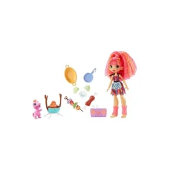 Playset Muneca Emberly Con Bbq^Cave Club Outlet