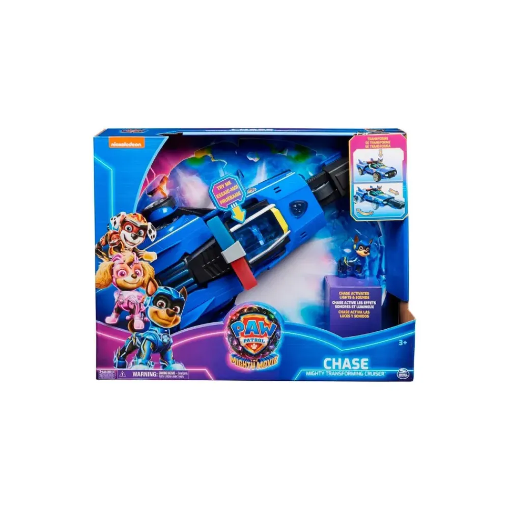 Chase Coche Transformable Deluxe Patrulla Canina - La Super Pelicula^Patrulla Canina Paw Patrol Hot