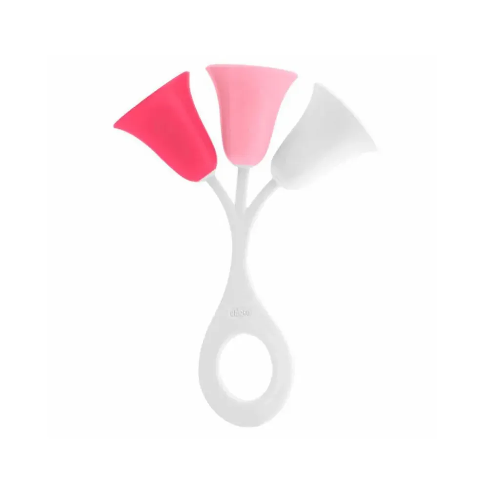 Sonajero Tulipan Rosa^Chicco New