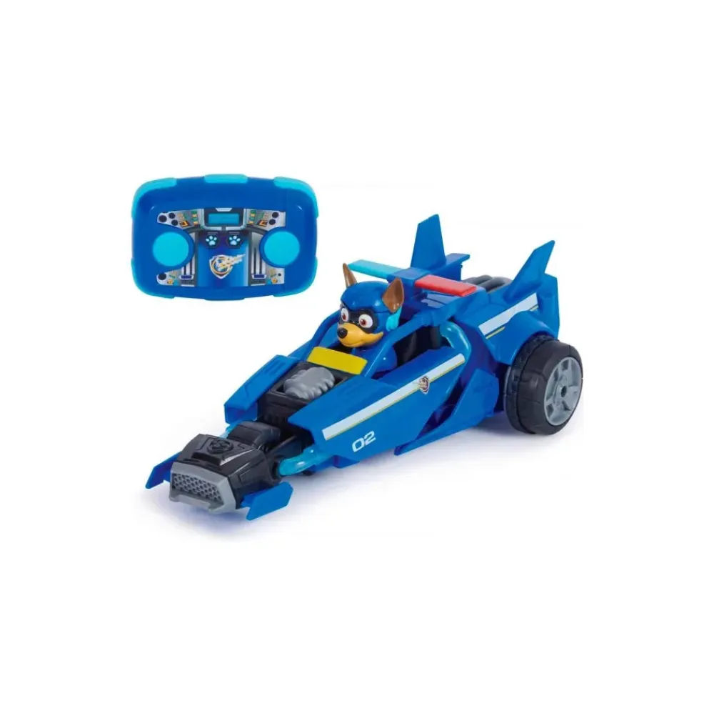Coche Radiocontrol Con Chase Depatrulla Canina - La Super Pelicula^Patrulla Canina Paw Patrol