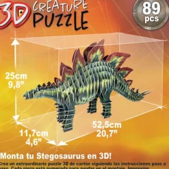 Creature Puzzle 3 Stegosaurus^Educa Borras Hot