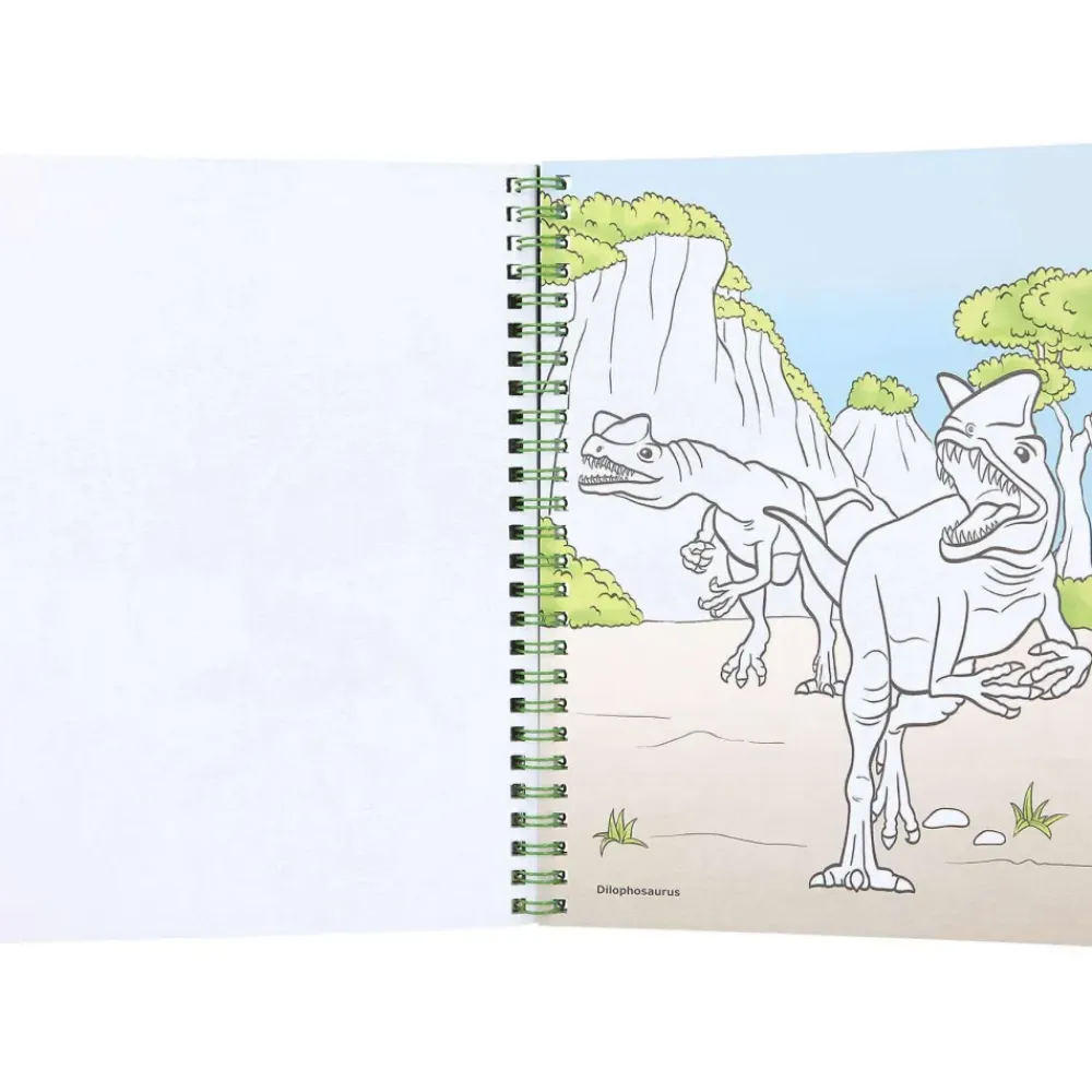 Dino World Libro De Colorear Con Lapices^TopModel Best