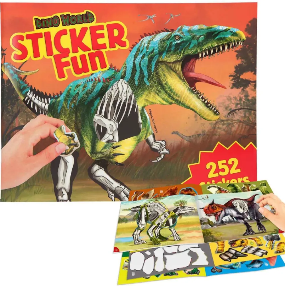 Dino World Sticker Fun^TopModel Hot