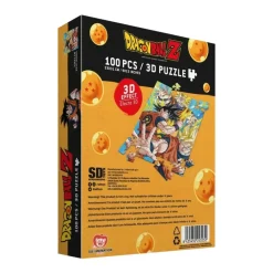Z Puzzle Lenticular Goku Saiyan 100 Piezas^Dragon Ball New