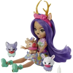 Baby Bffs Danessa Deer Muneca Con Mascotas 4 Anos^Enchantimals