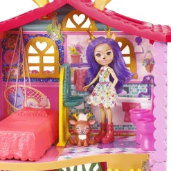 Casa Ciervo Con Muneca Danessa Casa De Juguete 4 Anos^Enchantimals Discount