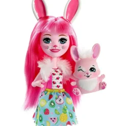Muneca Bree Bunny Con Mascota 4 Anos^Enchantimals Hot