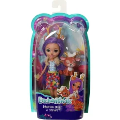 Muneca Danessa Deer Con Mascota 4 Anos^Enchantimals New