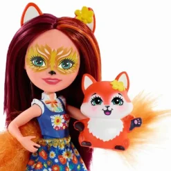 Muneca Felicity Foz Con Mascota 4 Anos^Enchantimals Best