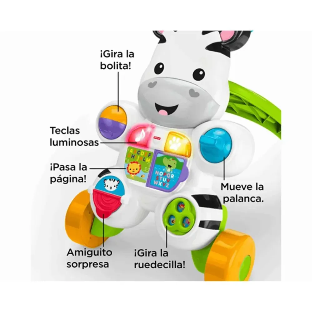 Correpasillos Cebra Parlanchina Primeros Pasos| Juguete Infantil^Fisher Price