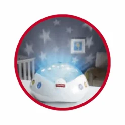 Movil Ositos Voladores Con Proyector Para Bebe Recien Nacido^Fisher Price New