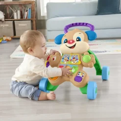 Rie Y Aprende Andador Perrito Primeros Pasos^Fisher Price Discount