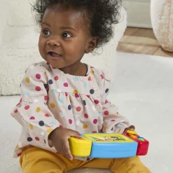 Fisher-Price Rie Y Aprende Videoconsola Gira Y Aprende Juguete Con Luces Y Sonidos Bebes 9 Meses (Ma^Fisher Price Sale
