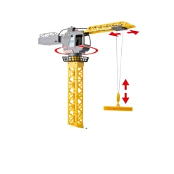 Grua De Construcción Radio Control 20 Piezas^Motor Planet Clearance