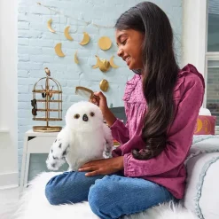 Wizarding World Peluche Hedwig Interactivo^Harry Potter New
