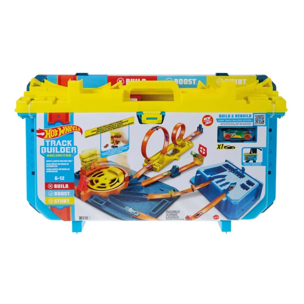 Caja De Pistas Con Lanzador^Hot Wheels Sale