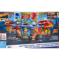 City Mega Torre Lavado Pista Coches De Juguete 4 Anos^Hot Wheels Best