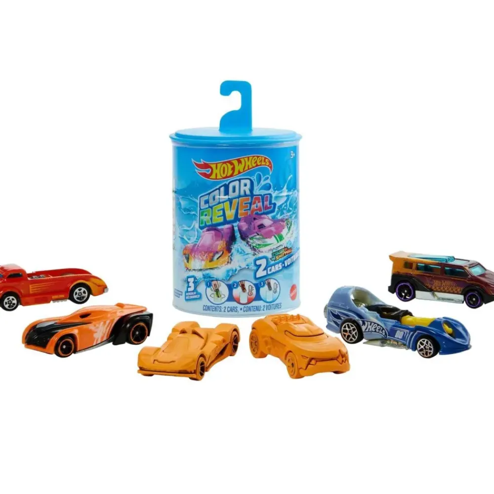 Color Reveal 2 Coches^Hot Wheels Hot