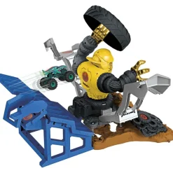 Monster Trucks Arena Smashers Mega-Wrex Contra Crushzilla Takedown Con Camion De Juguete^Hot Wheels Outlet