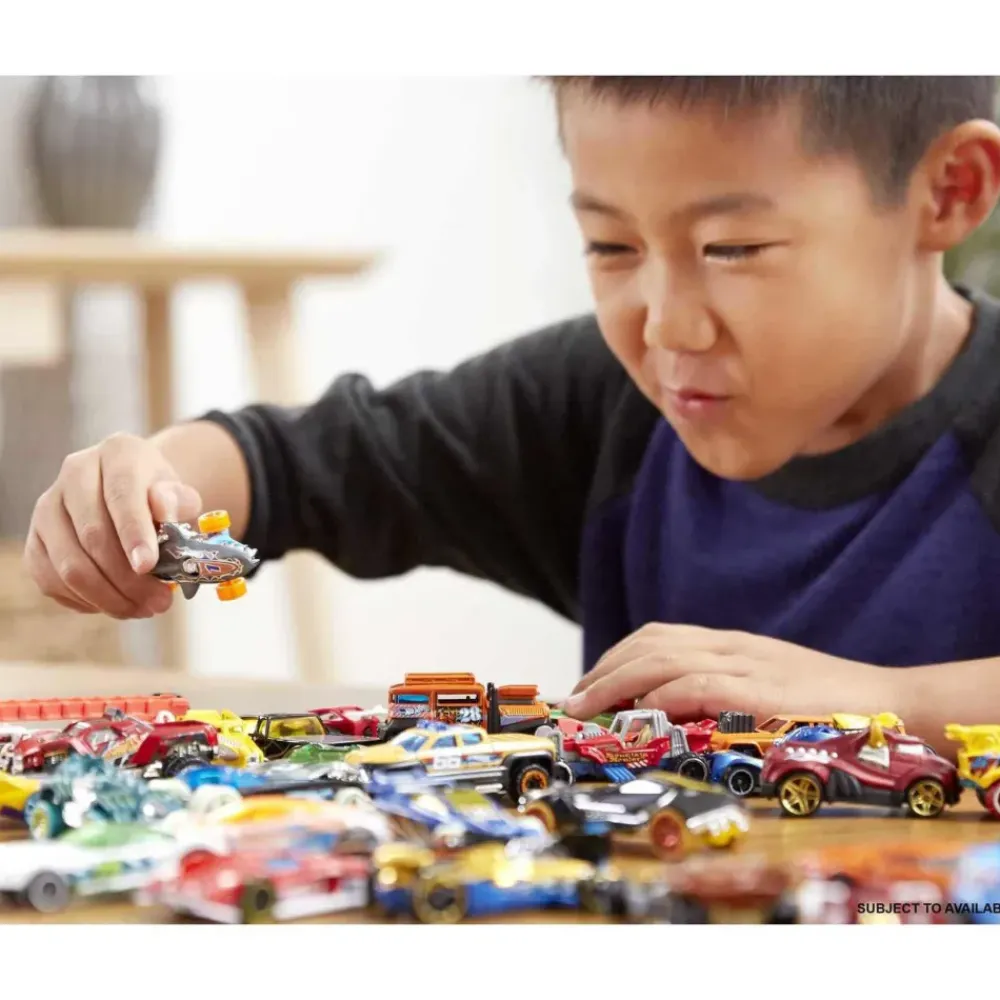 Pack De 20 Vehículos Coches De Juguete Modelos Surtidos3 Anos^Hot Wheels Hot