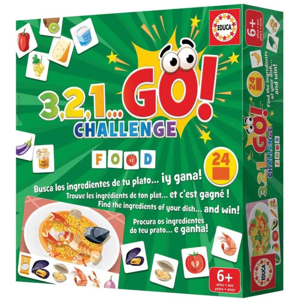 Juego 321.. Go! Challenge Food^Educa Borras Clearance
