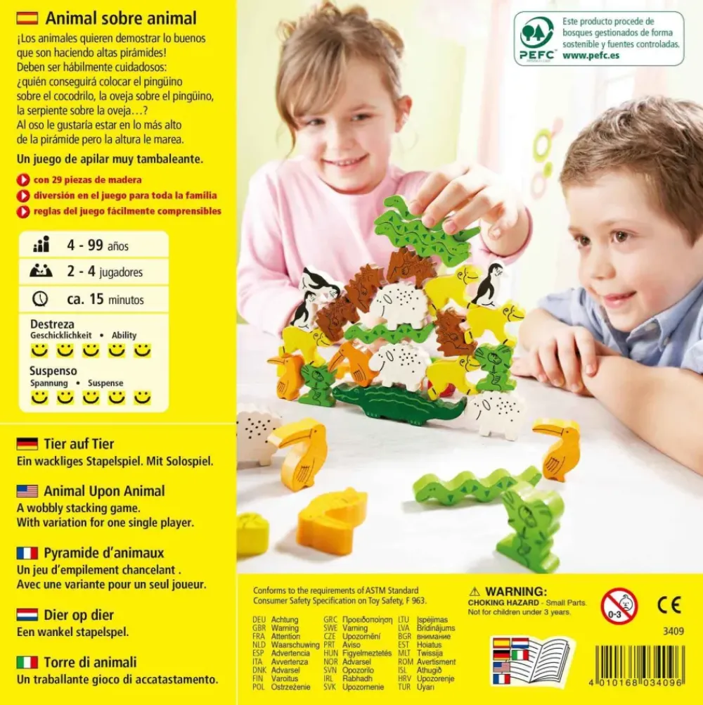 Juego Animal Sobre Animal^Haba Discount