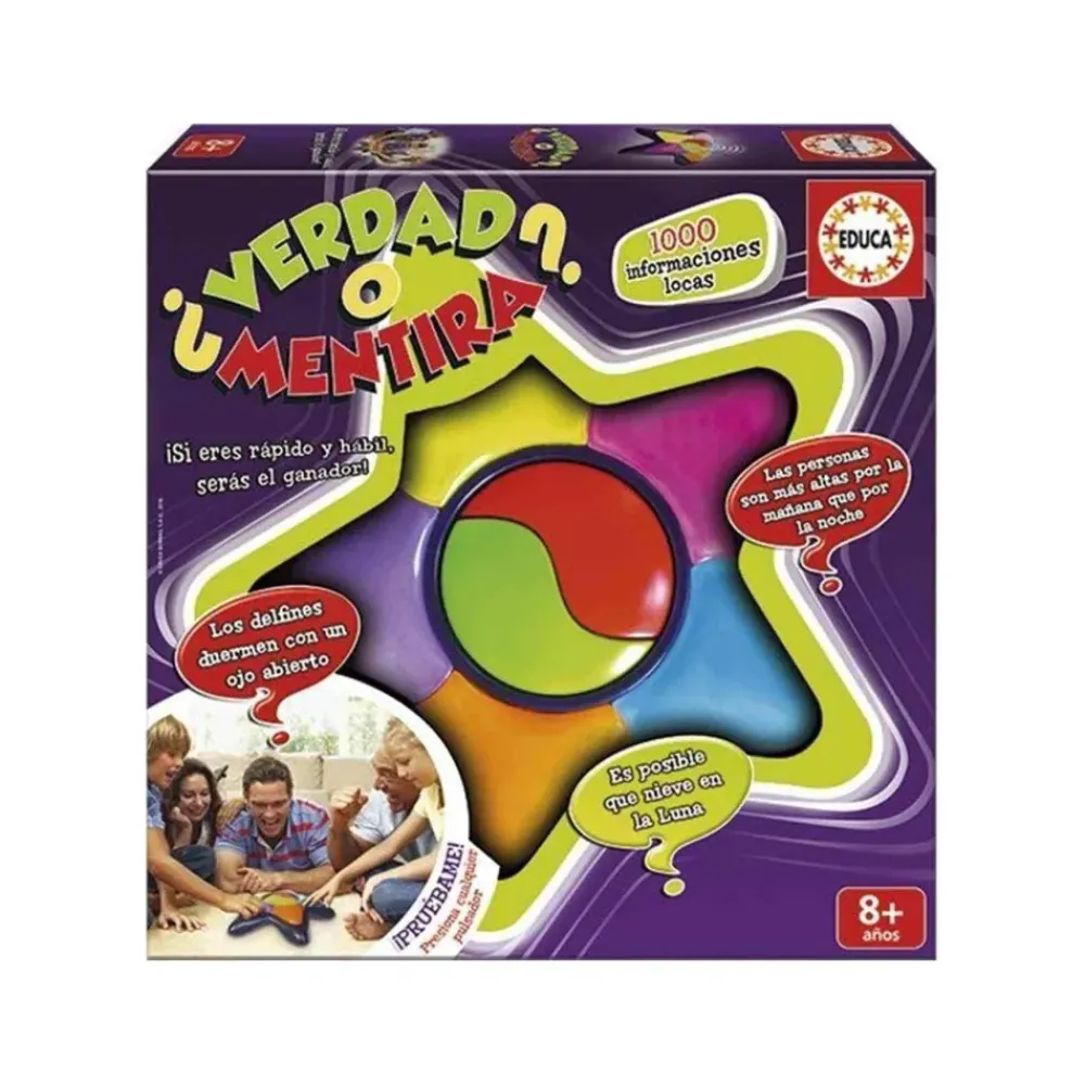 Juego De Mesa Verdad O Mentira^Educa Borras Discount