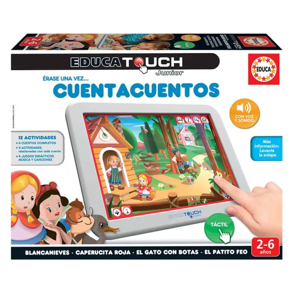 Juego Educa Touch Junior Erase Una Vez...Cuentacuentos^Educa Borras New