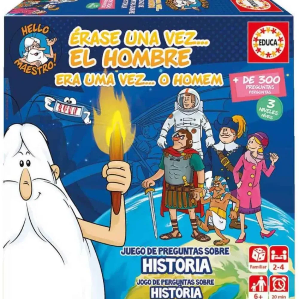 Juego Erase Una Vez El Hombre^Educa Borras Hot