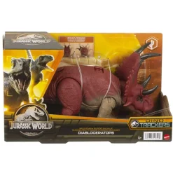 Rugido Salvaje Diabloceratops Dinosaurio Juguete 4Anos^Jurassic World Clearance