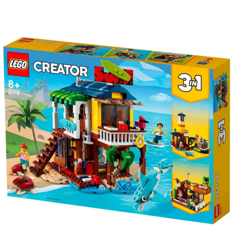 Kit De Construcción Creator 3En1 31118 Casa Surfera En La Playa (564 Piezas)^* Clearance