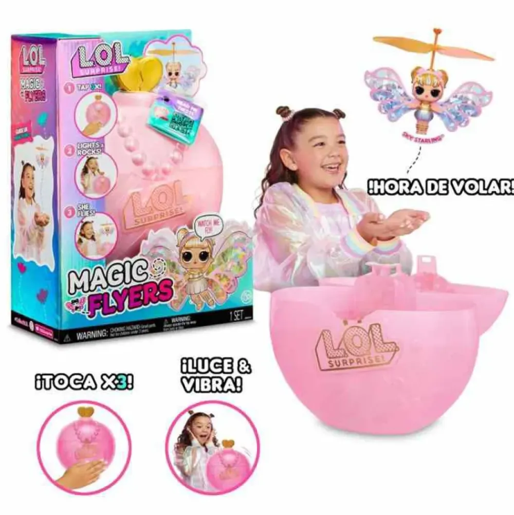L.O.L. Surprise Muneca Voladora Magic Wishies - Flutter Star (Alas Rosas)^LOL Surprise Clearance