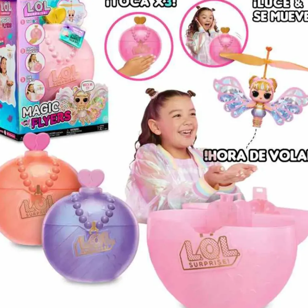 L.O.L. Surprise Muneca Voladora Magic Wishies - Flutter Star (Alas Rosas)^LOL Surprise Clearance